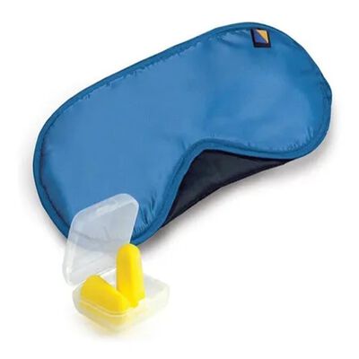 Travel Blue Antifaz Para Dormir Azul Ajustable Y Lavable