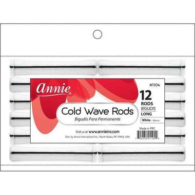 Annie Cold Wave Rods Long 12 Varillas Para Permanente