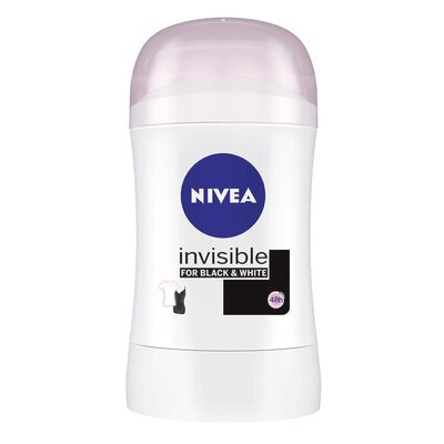 Nivea Deo Black & White Invisible Antitranspirante En Barra 50g