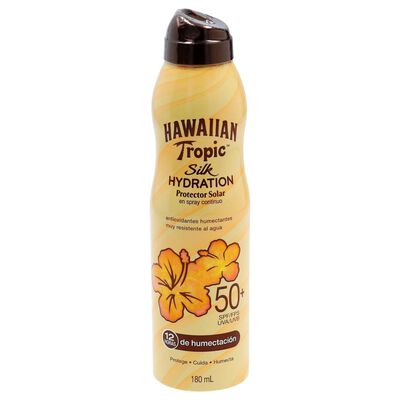Protector Solar Hawaiian Tropic Silk Hydration Fps 50+ C-spray 180 Ml