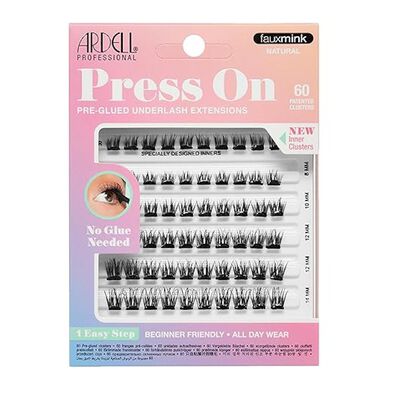 Ardell Pesta&ntilde;as Postizas Press On Fauxmink Natural 60 Ct