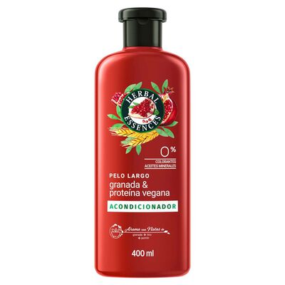 Herbal Essences Pelo Largo Granada & Prote&iacute;na Vegana Acondicionador 400 Ml