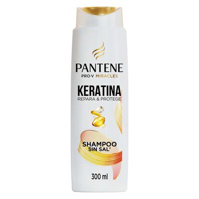 Pantene Pro-v Miracles Keratina Repara Y Protege Shampoo Reparador 300 Ml