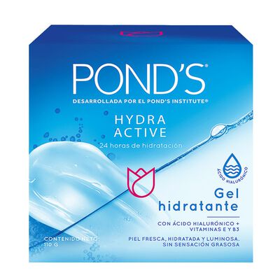 Ponds Gel Hidrataci&oacute;n Active Facial 110g Sin Parabenos