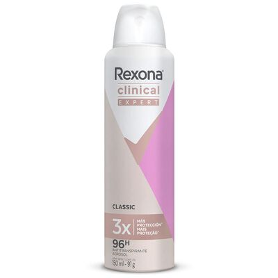 Rexona Cl&iacute;nical Desodorante Aerosol Ap Classic 150 Ml