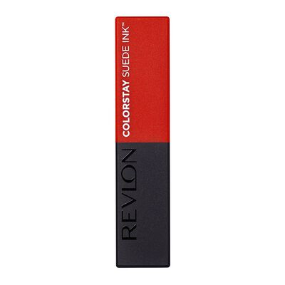 Revlon Colorstay Labial Suede Lipstick Spit Fire