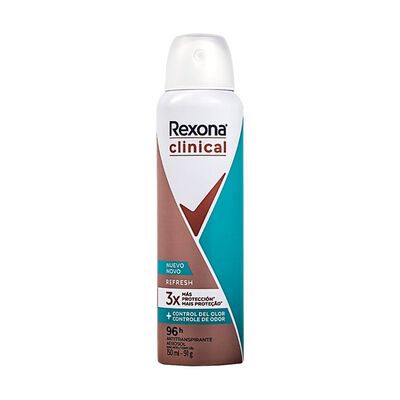 Rexona Desodorante Antitranspirante Aerosol Clinical Refresh 150ml