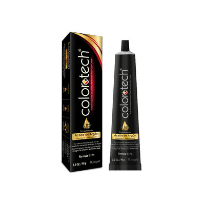 Color Tech Tinte Permanente Rubio Claro Cenizo 8.1 90g