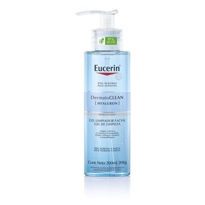 Eucerin Dermatoclean Gel Limpiador Facial  200Ml