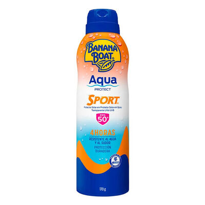 Protector Solar Banana Boat Aqua Protect Sport 50+ Fps C-spray 170 Gr