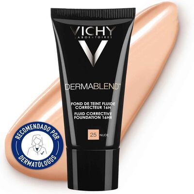 Vichy Dermablend Base De Maquillaje Fluida Tono 35 Sand 30 Ml