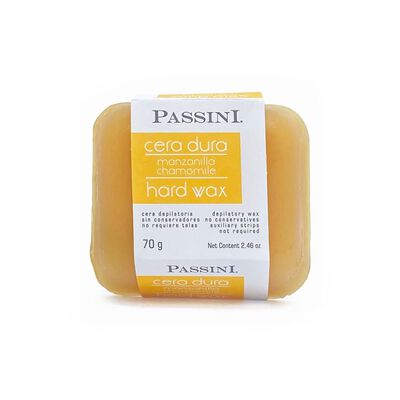 Passini Cera Dura Manzanilla 70g Depilatoria Sin Tiras