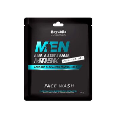 Republic Cosmetics Mascarilla Para Control De Grasa Y Acn&eacute; Hombre