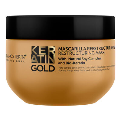 Keratin Gold Mascarilla Reestructurante 300 Ml