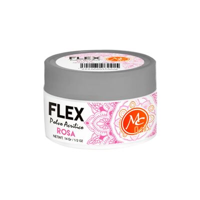 Mc Nails Polvo Acr&iacute;lico Rosa Cristalino 14g