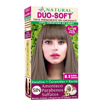 Natural D&uacute;o Soft Tinte Sin Amoniaco Rubio Cenizo