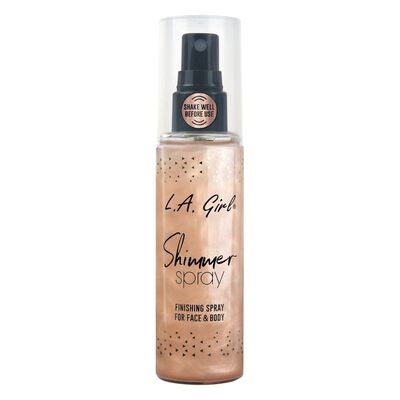 L.a. Girl Fijador En Spray Con Brillo Rose Gold