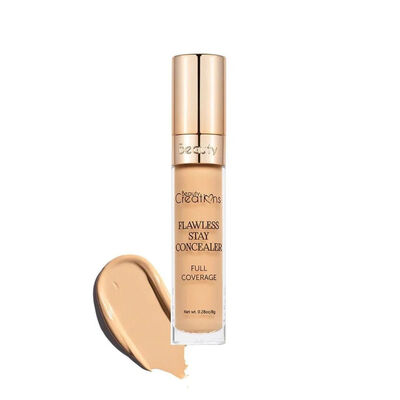 Beauty Creations Corrector Liquido Cobertura Media A Alta L&iacute;nea Flawless Stay C12