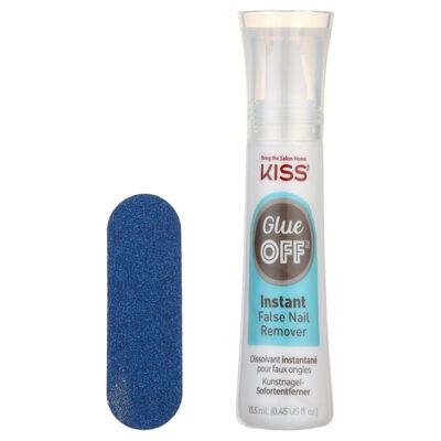 Kiss Removedor De Pegamento Para U&ntilde;as Postizas Gel 13.5 Ml