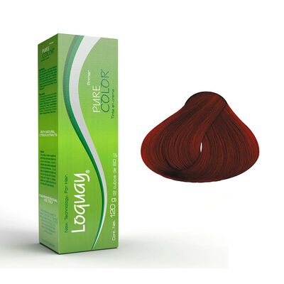 Loquay Pure Color Tinte 4.65 Casta&ntilde;o Rojizo Caoba 120ml