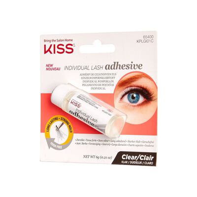 Kiss Adhesivo Pesta&ntilde;as Individual Clear Resistente 7 D&iacute;as 5ml