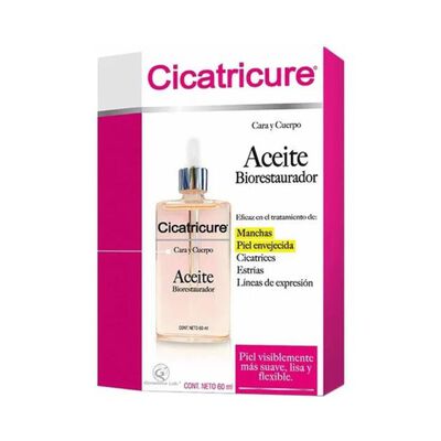 Cicatricure Aceite Biorestaurador Hidratante 60 Ml12