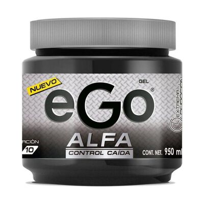Ego Gel Alfa Control Ca&iacute;da 950ml Fijador Fortalecedor Hombre
