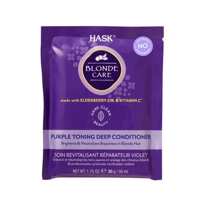 Hask Blonde Care Acondicionador Profundo Matizador 355 Ml