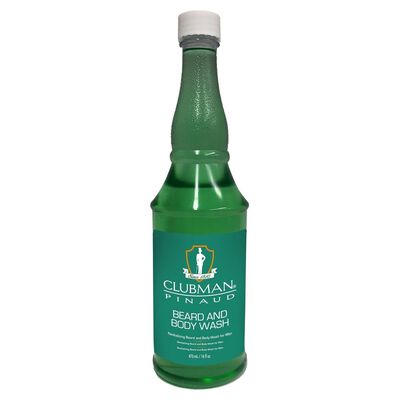 Clubman Pinaud Beard & Body Wash Gel 14.5 Oz