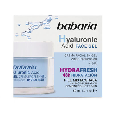 Babaria Crema Hydra Gel &Aacute;cido Hialur&oacute;nico 50 Ml