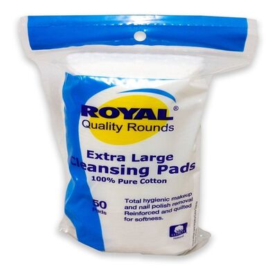 White Rain Pads Desmaquillantes Algod&oacute;n 100 Pzas Suaves