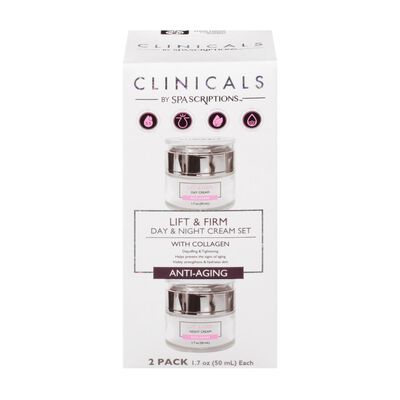 Spa Scriptions Crema Facial D&iacute;a Noche Antiedad 1.7oz