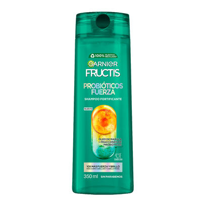 Garnier Fructis Shampoo Probi&oacute;ticos Fuerza 350 Ml