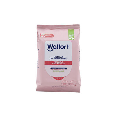 Walfort Toallas Micelar Biodegradable 25