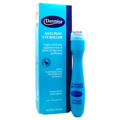 Dermisa Tratamiento Para Ojos Antihinchaz&oacute;n Con Cafe&iacute;na Y Extracto De Menta 15ml