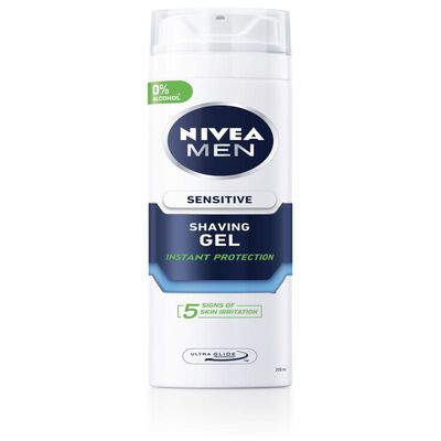 Nivea For Men Espuma De Afeitar Sensitive 200ml Piel Sensible