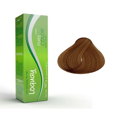 Loquay Tinte Permanente Pure Color 7 Rubio Medio 120g