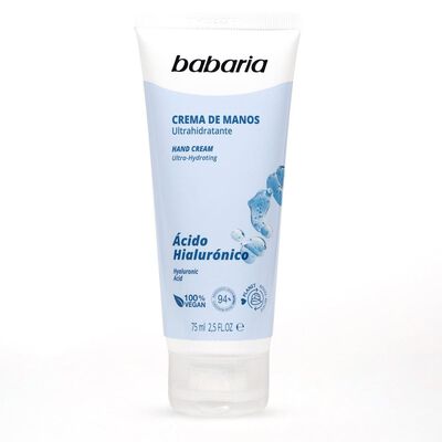 Crema De Manos &Aacute;cido Hialur&oacute;nico 75 Ml Babaria