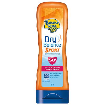 Banana Boat Protector Solar Dry Balance Sport 50+ Fps Loci&oacute;n 180 Ml