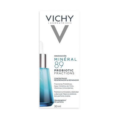 Vichy Mineral 89 Probiotic Fractions S&eacute;rum Regenerador & Reparador Para Piel Estresada 30ml