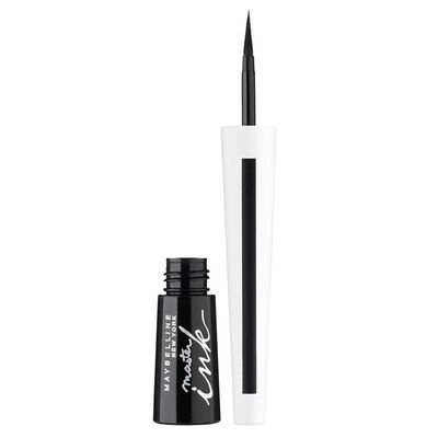 Maybelline Superstay Delineador L&iacute;quido Master Ink Mate Charcoal Black