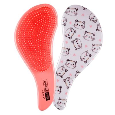 Cala Tangle Free Meow Meow Cepillo Desenredante Ergonomico