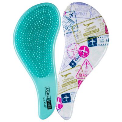 Cala Cepillo Tangle Free Hair Brush World Traveler Ergonomico