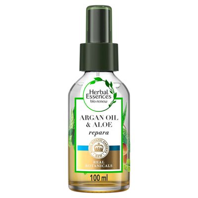 Herbal Essences Bio:renew Argan Oil & Aloe Mezcla De Aceite Para El Cabello 100 Ml