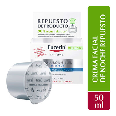 Eucerin Hyaluron Filler Night Cream Refill 50 Ml