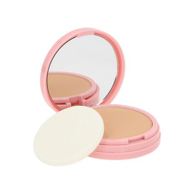 Pink Up Maquillaje Mineral Cover 600 Polvo Compacto Mate 9g