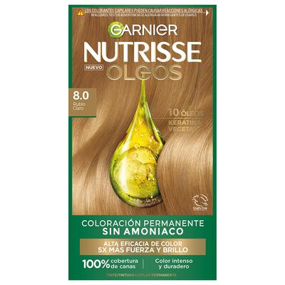 Nutrie Oleos Garnier Tinte Capilar 8.0 Rubio Claro