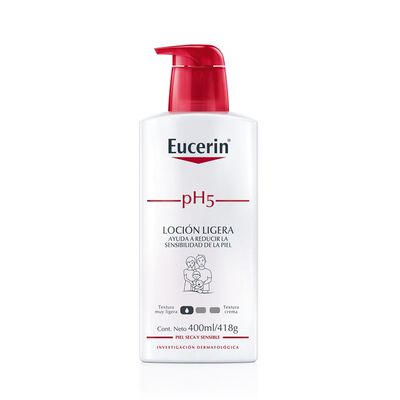 Eucerin Ph5 Loci&oacute;n Corporal Ligera Piel Seca Y Sensible 400 Ml