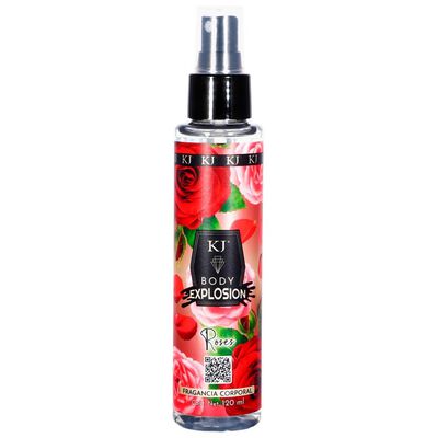 Kj Body Explosion Fragancia Corporal Roses 120ml