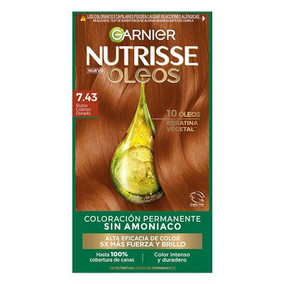 Nutrie Oleos Garnier Tinte Capilar 7.43 Rojos